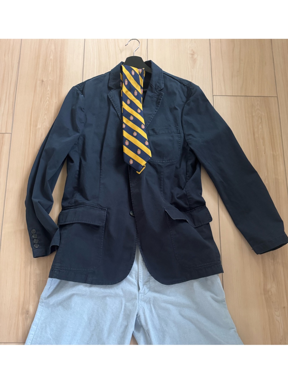 3 Piece American Living Set- Blazer, Shorts and Tie
